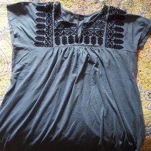 GAP Medium Blue Blouse.